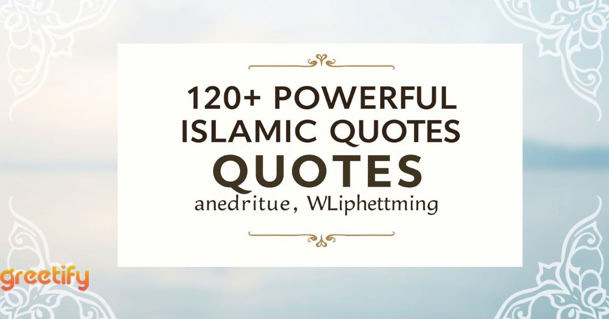Islamic Quotes