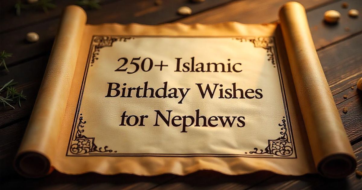 Islamic Birthday Wishes for Nephews