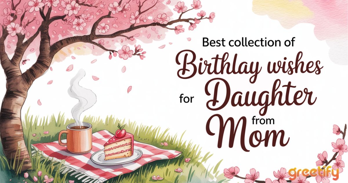 Birthday Wishes for Daughter from Mom