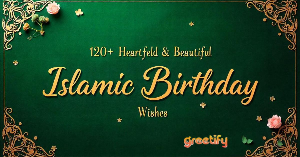 Islamic Birthday Wishes