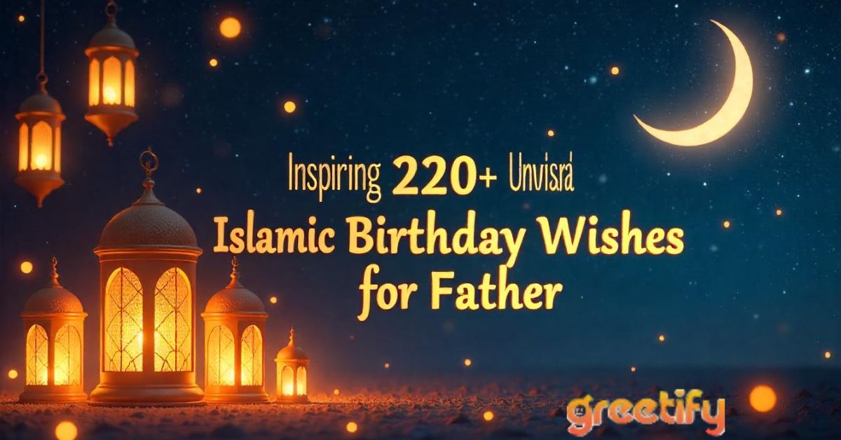 Islamic Birthday Wishes for Father
