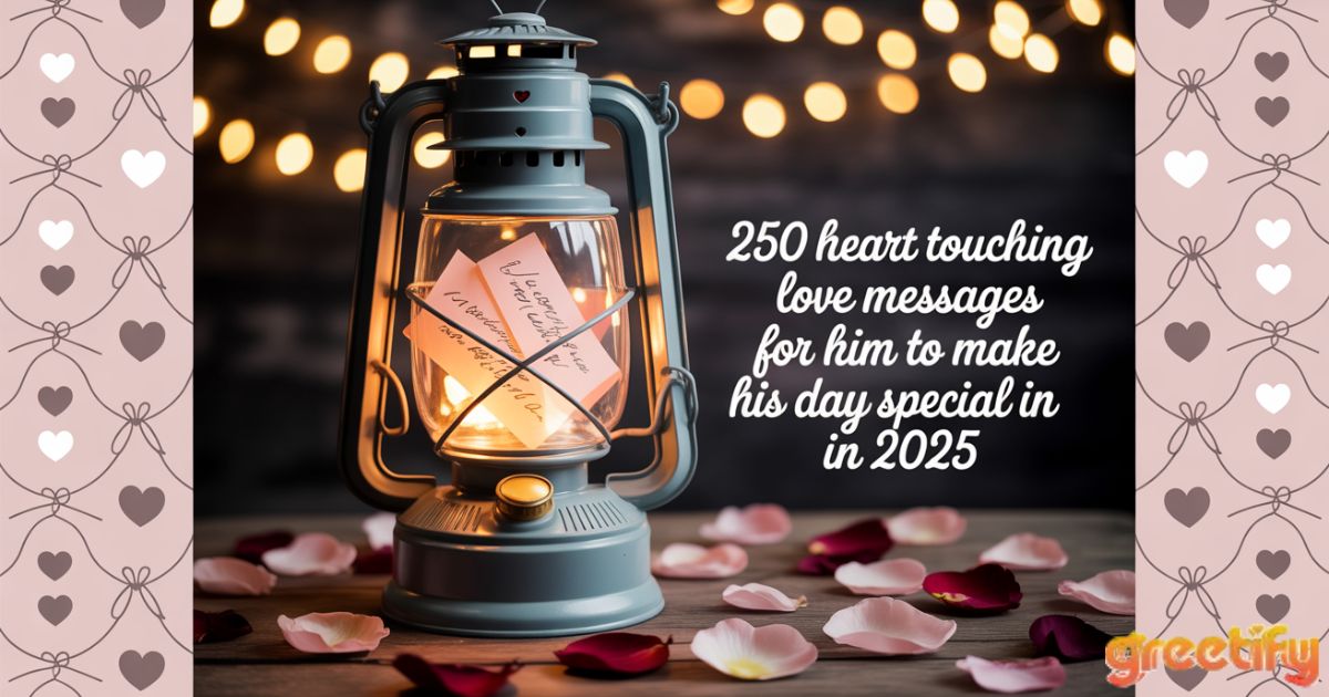 Love Messages for Him