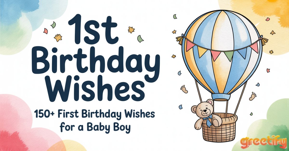First Birthday Wishes