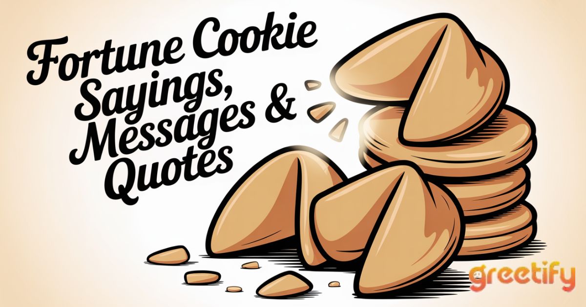 Fortune Cookie Sayings