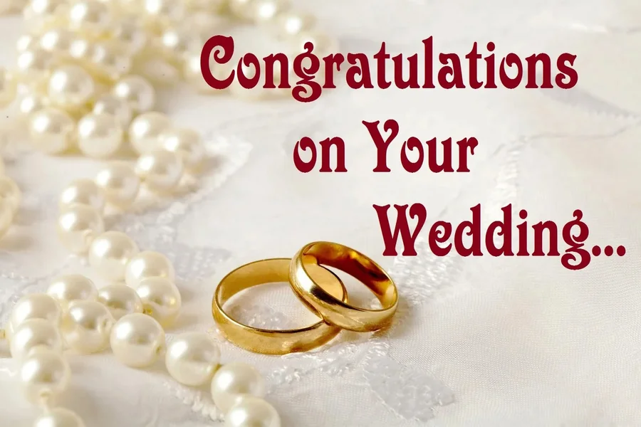 Wedding Wishes Congratulations
