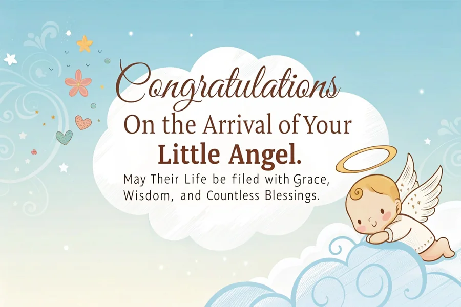baby congrats message